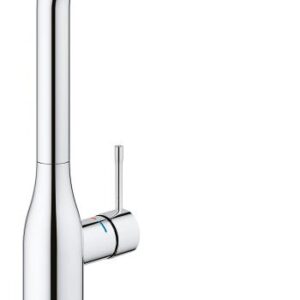 Baterie bucatarie Grohe Essence cu dus extractibil dual spray pipa L crom