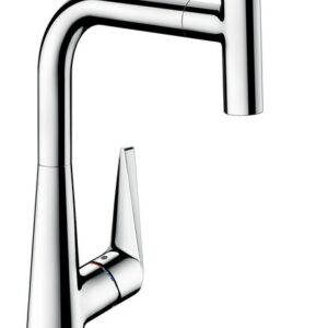 Baterie bucatarie Hansgrohe M5115-H300 ComfortZone 300 dus extractibil crom