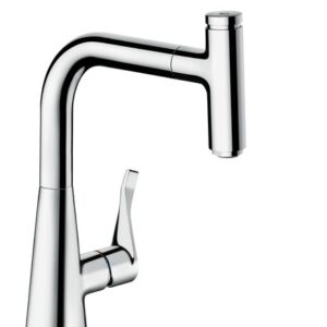 Baterie bucatarie Hansgrohe M7115-H240 ComfortZone 240 dus extractibi crom