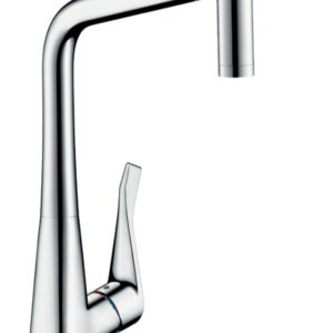 Baterie bucatarie Hansgrohe M7116-H320 ComfortZone 320 dus extractibil cu doua tipuri de jet crom