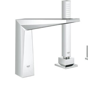 Baterie cada Grohe Allure Brilliant din 4 elemente montare pe cada necesita corp incastrat crom