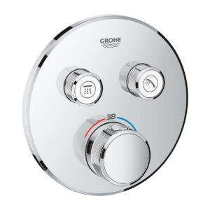 Baterie cada - dus termostatata Grohe Grohtherm SmartControl Round montaj incastrat necesita corp ingropat crom