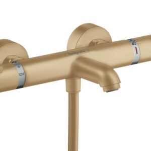 Baterie cada termostatata Hansgrohe Ecostat Comfort bronz periat