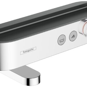 Baterie cada termostatata Hansgrohe ShowerTablet Select 400 cu pipa rotativa crom