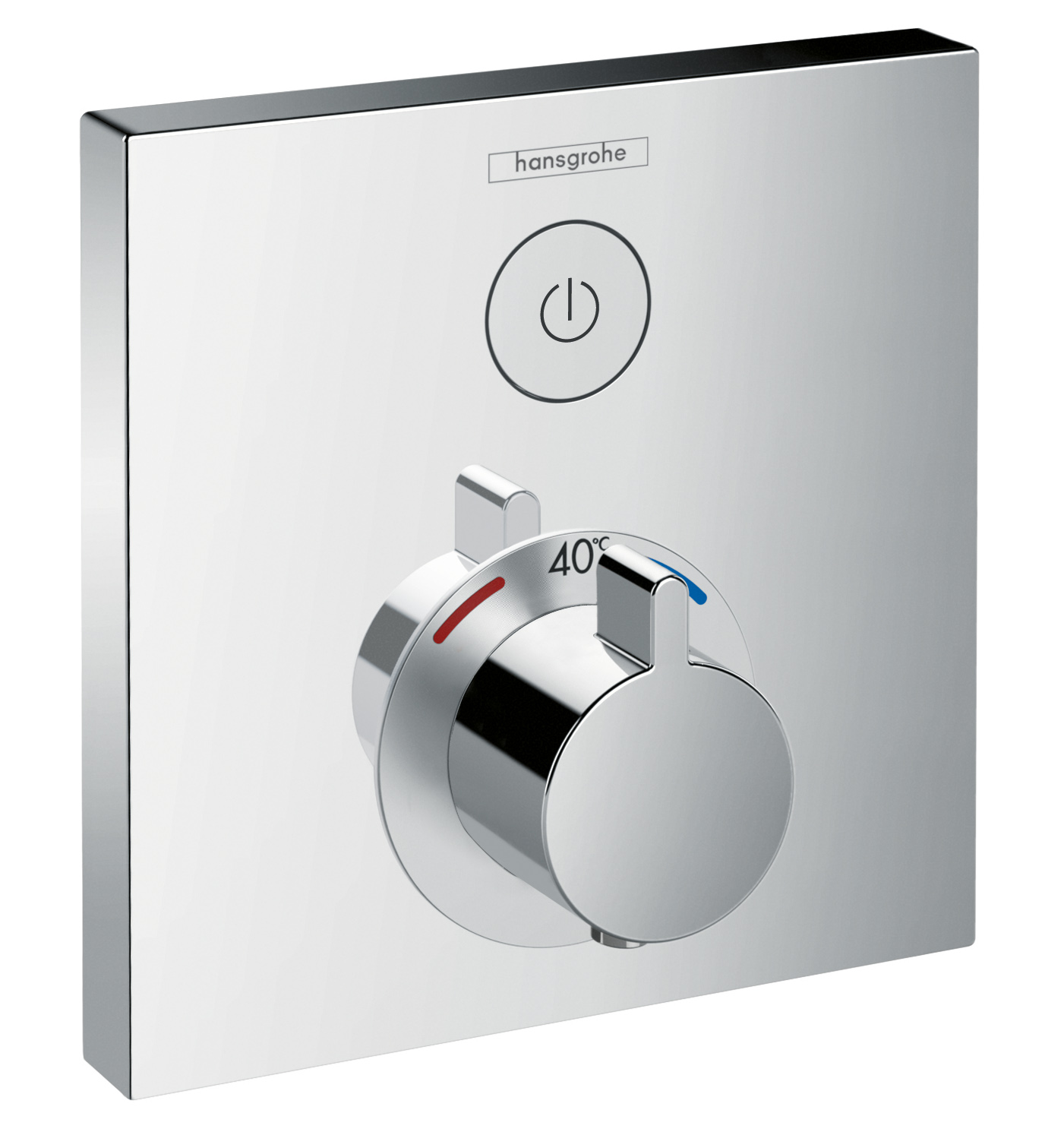 Baterie dus termostatata Hansgrohe ShowerSelect cu 1 functie montaj incastrat necesita corp ingropat