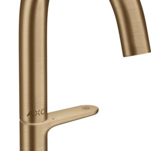 Baterie lavoar Axor ONE Select 140 ventil push-open bronz periat