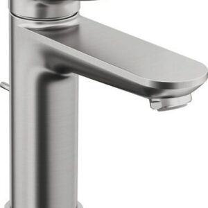 Baterie lavoar Duravit Wave M ventil pop-up inox periat