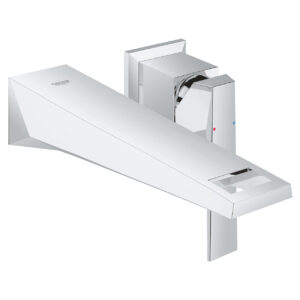 Baterie lavoar Grohe Allure Brilliant M din 2 elemente de perete necesita corp incastrat crom