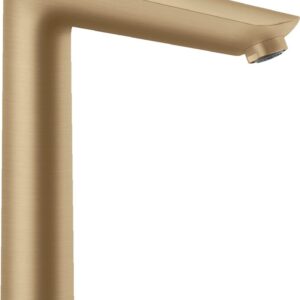 Baterie lavoar Hansgrohe Talis E 240 ventil pop-up pentru lavoar tip bol bronz periat