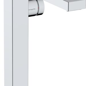 Baterie lavoar Hansgrohe Tecturis E 240 Fine pentru lavoare tip bol CoolStart ventil click-clack crom