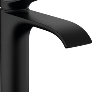 Baterie lavoar Hansgrohe Vivenis 110 fara ventil negru mat