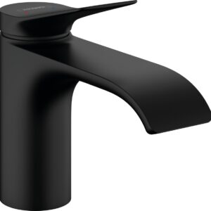 Baterie lavoar Hansgrohe Vivenis 80 ventil pop-up negru mat