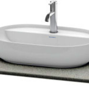 Blat compozit pentru lavoar Duravit Luv 1388x595mm gri structurat