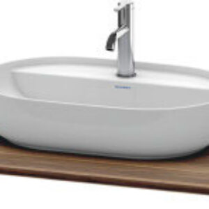 Blat lemn masiv pentru lavoar Duravit Luv 1388x595mm nuc american