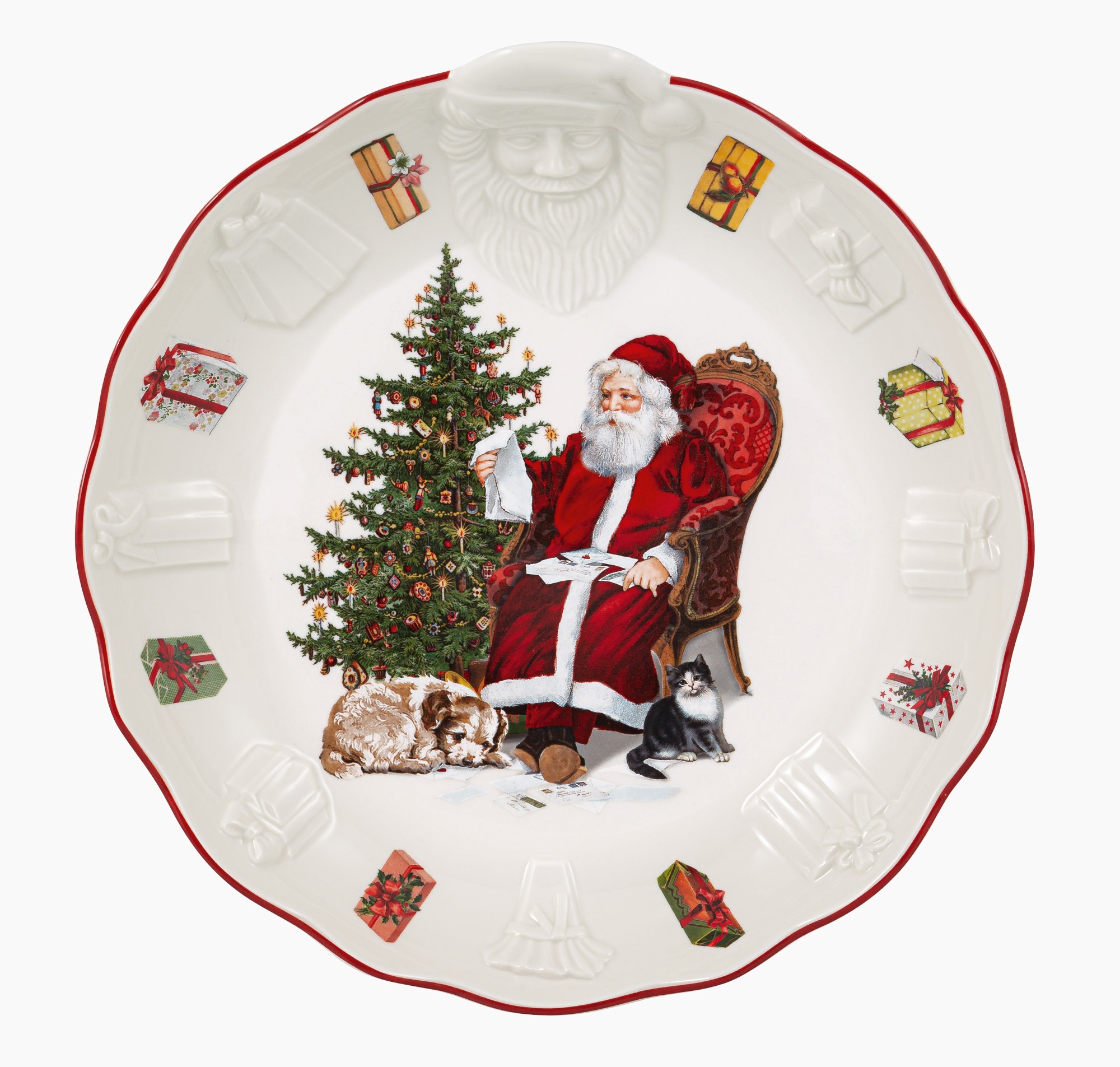 Bol Villeroy & Boch Toy's Fantasy Santa Wish List 25cm