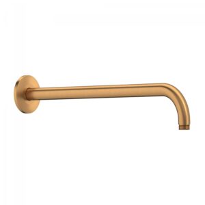 Brat de dus Duravit Shower Round 41cm cu montaj pe perete bronz periat