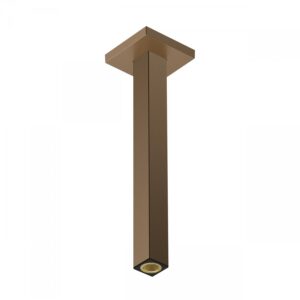 Brat de dus Hansgrohe E de tavan 30cm bronz periat