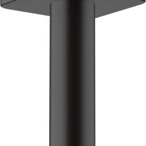 Brat de dus Hansgrohe Vernis Shape 100mm montare pe tavan negru mat