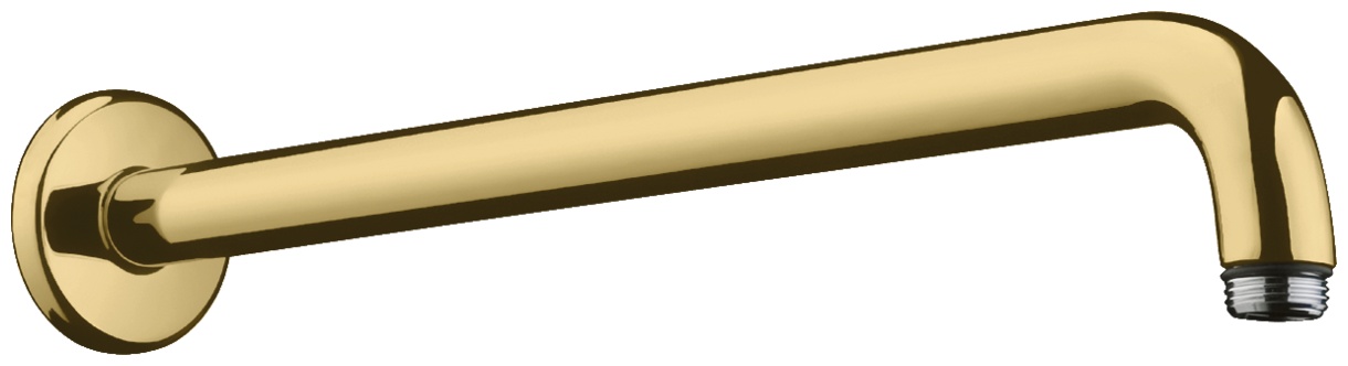 Brat de perete Hansgrohe 389 mm gold optic lustruit