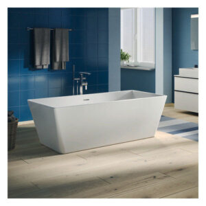 Cada rectangulara freestanding Duravit DuraSkye 160x75mm alb