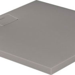 Cadita de dus dreptunghiulara Duravit Stonetto 100x100 cm compozit gri concrete