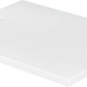 Cadita de dus dreptunghiulara Duravit Stonetto 90x120 cm compozit alb