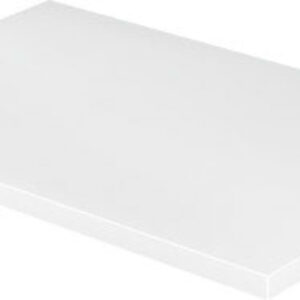 Cadita de dus dreptunghiulara Duravit Stonetto 90x140 cm compozit alb