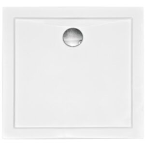 Cadita de dus patrata Besco Aquarius Slim 80x80cm