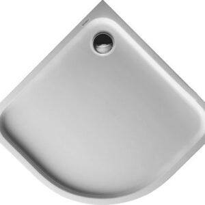 Cadita de dus semirotunda Duravit D-Code 100x100cm acril alb