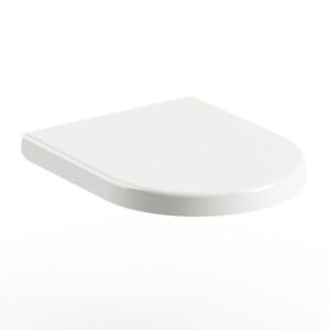 Capac WC Ravak Concept Chrome Uni 02A cu inchidere lenta alb