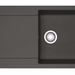 Chiuveta bucatarie Franke Maris MRG 611-L reversibila 970x500mm tehnologie Sanitized fragranite Slate Grey