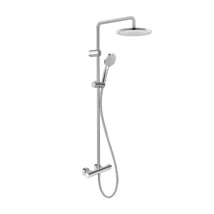 Coloana de dus Duravit System Shower 1000 cu baterie termostatata crom