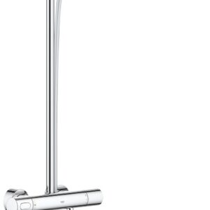 Coloana de dus Grohe Rainshower SmartActive 310 26648000 cu baterie termostatata crom