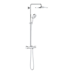 Coloana de dus Grohe Rainshower SmartActive 310 cu baterie termostatata 111cm crom