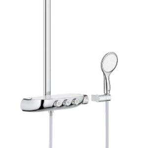 Coloana de dus Grohe Rainshower SmartControl 360 Duo cu baterie termostatata