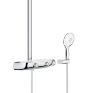 Coloana de dus Grohe Rainshower SmartControl 360 Mono cu baterie termostatata