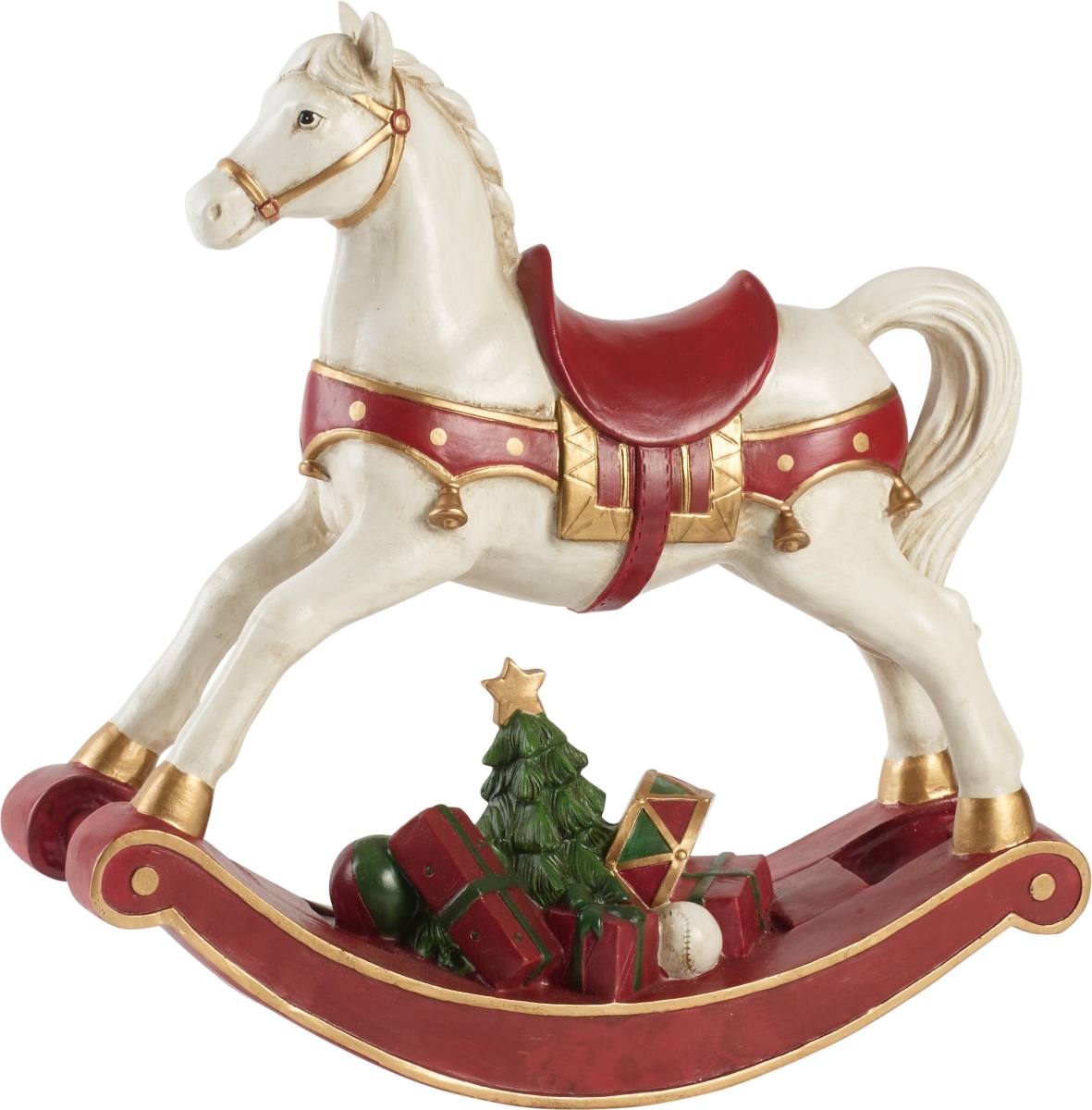 Decoratiune Villeroy & Boch Christmas Toys 2019 Rocking horse XL 33x11x32 5cm