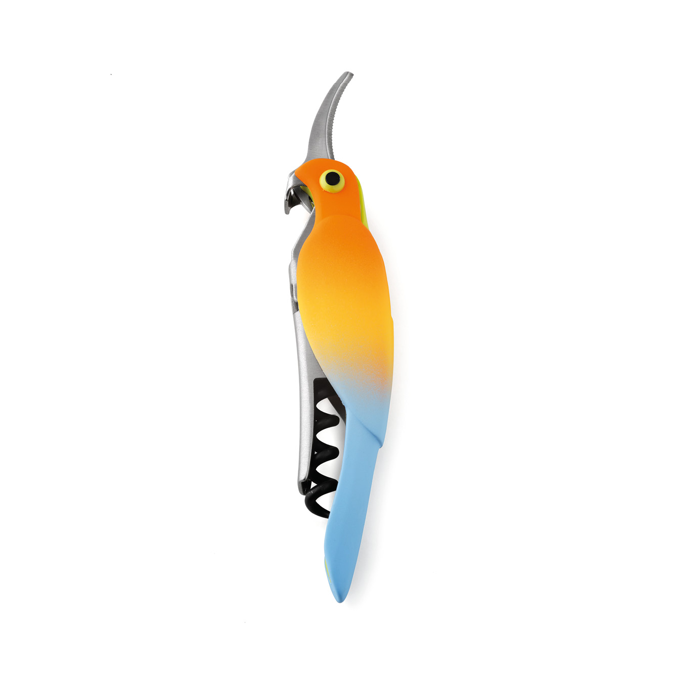 Deschizator de sticle Karl Weis Waiters Macaw galben-albastru 12.5cm