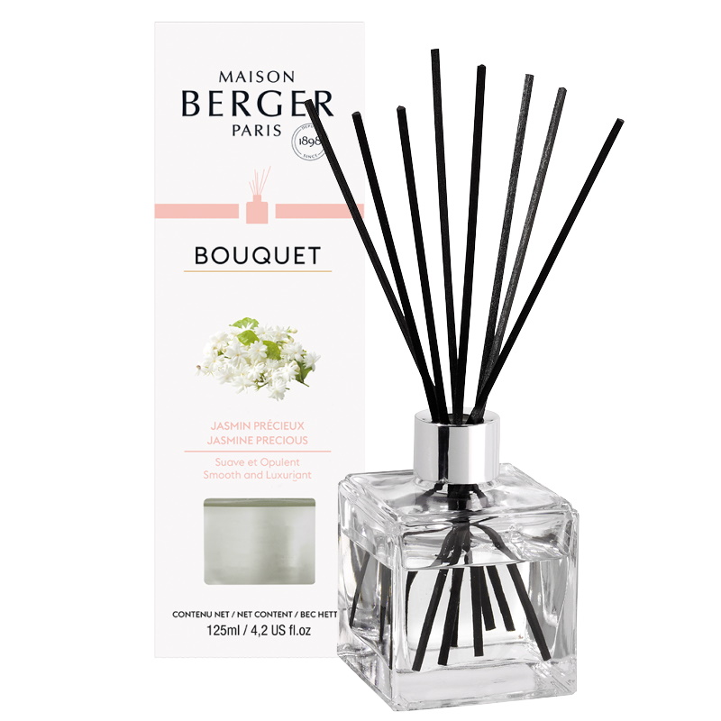 Difuzor parfum camera Berger Bouquet Parfume Cube Jasmin Precieux 125ml