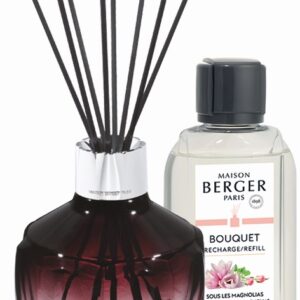 Difuzor parfum camera Berger Molecule Prune cu parfum Sous les Magnolias 115ml