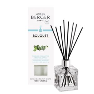 Difuzor parfum camera Maison Berger Bouquet Parfume Cube Fraicheur d'Eucalyptus 125ml