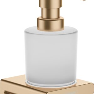 Dispenser sapun lichid Hansgrohe AddStoris bronz periat