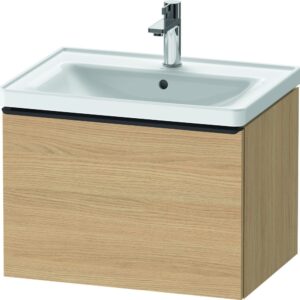 Dulap baza Duravit D-Neo cu 1 sertar pentru lavoar 65cm Natural Oak