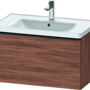 Dulap baza Duravit D-Neo cu 1 sertar pentru lavoar 80cm Natural Walnut Decor