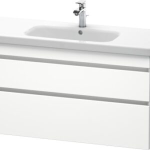 Dulap baza Duravit DuraStyle 113x44.8cm 2 sertare cu inchidere lenta alb mat