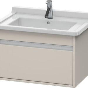 Dulap baza Duravit Ketho 80x46.5cm sertar inchidere lenta taupe mat