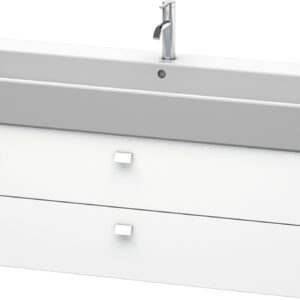 Dulap baza suspendat Duravit Brioso 1184x442mm cu doua sertare alb mat