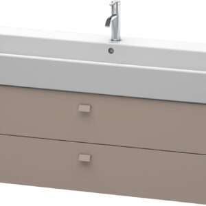 Dulap baza suspendat Duravit Brioso 1184x442mm cu doua sertare bazalt mat