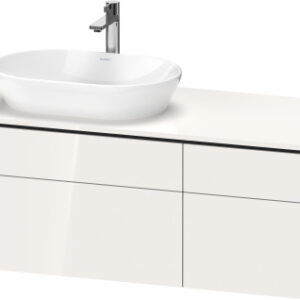 Dulap baza suspendat Duravit L-Cube 122x55cm alb lucios decor