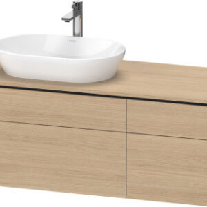 Dulap baza suspendat Duravit L-Cube 122x55cm stejar natur